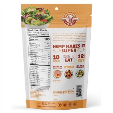 Manitoba Harvest® Hemp Hearts Shelled Hemp Seeds, 8 oz - Fry’s Food Stores