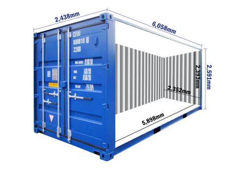 Container Technical Specifications – BSL Containers Ltd