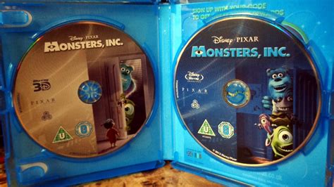 Movies on DVD and Blu-ray: Monsters Inc (2001)