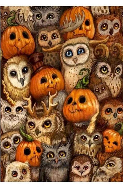 Halloween Owl Wallpapers - Wallpaper Cave