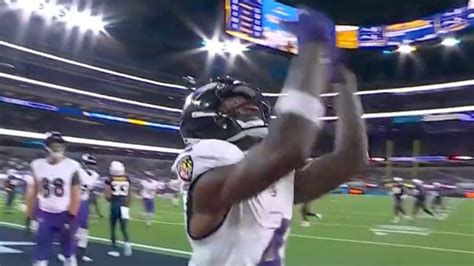 Zay Flowers comes up with 'most confusing celebration ever' after ...