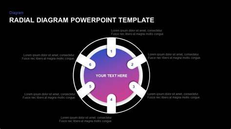 Radial Diagram PowerPoint Template and Keynote - Slidebazaar