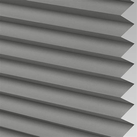 Infusion asc Micro Concrete Pleated Blind - Intu Blinds : Intu Blinds