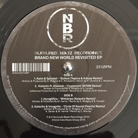 Brand New World Revisited EP [NBRLPRMX001] | Nurtured Beatz Recordings