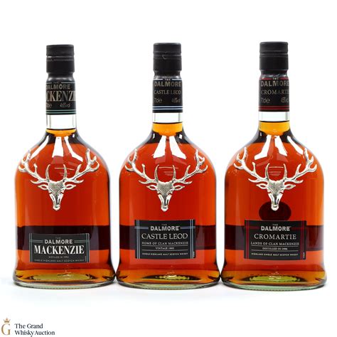 Dalmore - Clan Mackenzie Series (Mackenzie, Castle Leod & Cromartie) Auction | The Grand Whisky ...