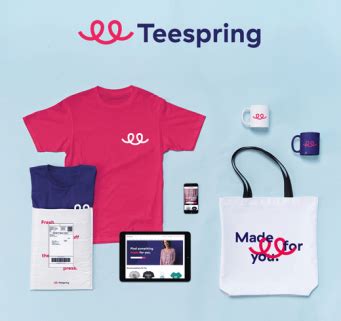 Teespring Unveils New Logo and Branding - Logo Designer