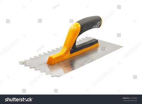 Finishing Trowel Isolated On White Background Stock Photo 241359955 | Shutterstock