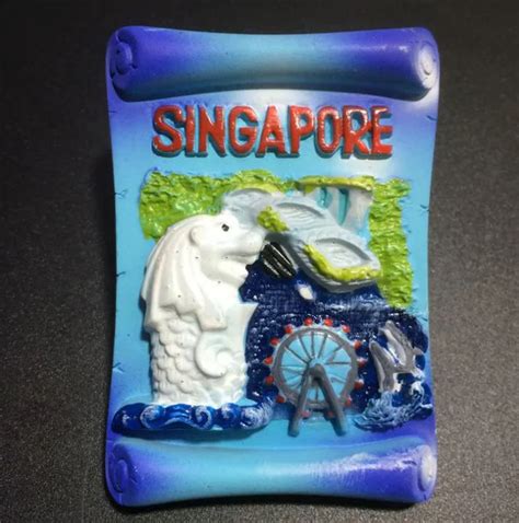 1 Pc Singapore Souvenirs Fridge Magnets Travel Tourism Souvenir ...