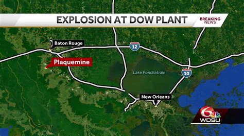 Baton Rouge Plaquemine Dow Chemical Plant explosion