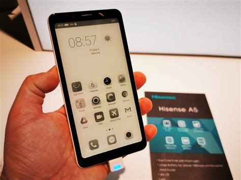 HiSense shows off e-Ink display phones at IFA – JM Communications