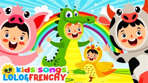 BEST ANIMALS SONG ♫ Dancing Like An Animal | Learn Animals with Nursery Rhymes - YouTube