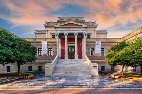 Athens, Attica, Greece. the Old Parliament House is a Neoclassical Building in Athens that ...