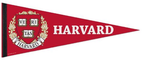 Harvard University Official NCAA Team Logo Premium Felt Pennant - Wincraft Inc. – Sports Poster ...