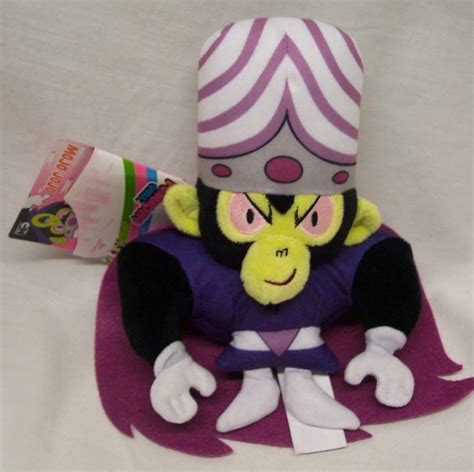 The Powerpuff Girls MOJO JOJO VILLIAN 8" Plush STUFFED ANIMAL Toy NEW - TV & Movie Character Toys