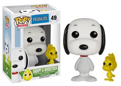 Funko Pop Snoopy Woodstock Bobble Head Figure #49