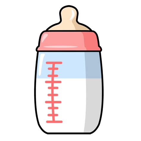 Pink Baby Bottle Clip Art - ClipArt Best