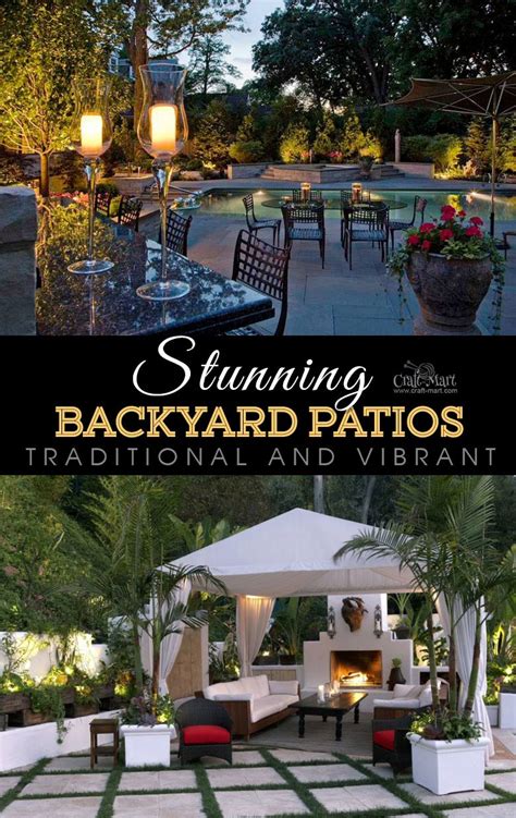 Stunning Backyard Patio Designs and Lighting Ideas - Craft-Mart