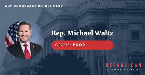 Rep. Michael Waltz - Republican Accountability