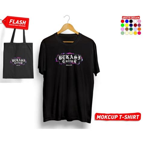 Jual T shirt Bekasi Culture - Kaos Bekasi - ( bisa request kota ayau ...