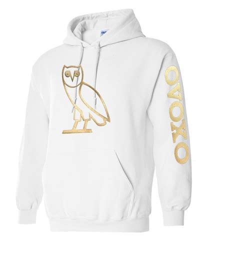 New Gold OVOXO Hooded Sweatshirt Drake OVO Hoodie sizes S 5XL | Ovo hoodie, Drake clothing, Hoodies