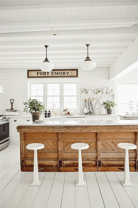 Antique Kitchen Island - Liz Marie Blog