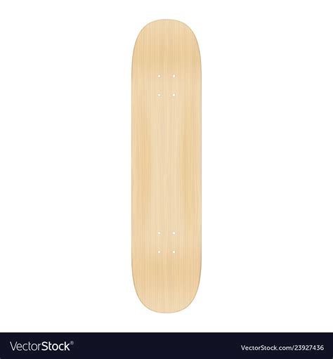 Blank Skateboard Template For Illustrator