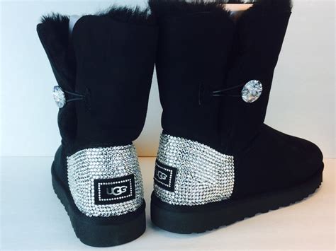 Bailey Button Bling Uggs Custom With Swarovski Elements: Free