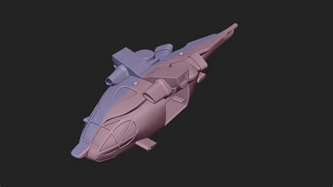 Avatar helicopter 3D model 3D printable | CGTrader