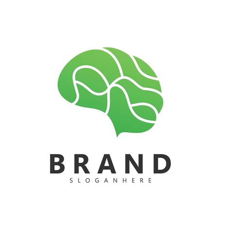 Brain Logo. Psychology Logo Design Inspiration 34942110 Vector Art at ...