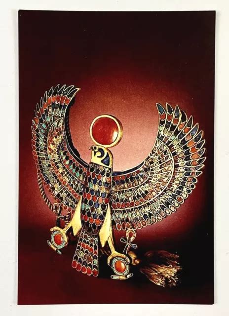 1990S FALCON PECTORAL Tutankhamun Treasures Egyptian Museum Cairo VTG ...