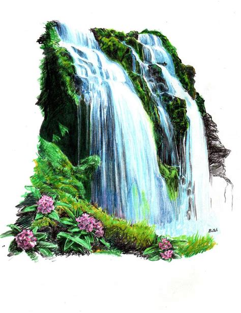 Tropical Waterfall by thorr on DeviantArt