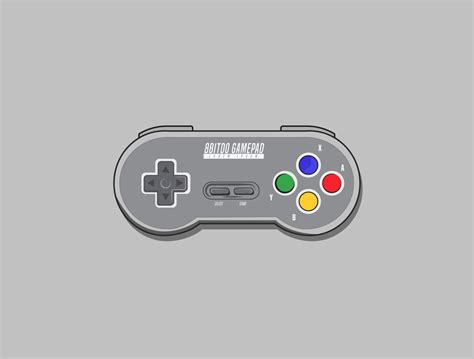 Super Nintendo Controller by Kemdirim Akujuobi on Dribbble