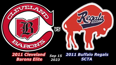 2023 09 15 Barons vs Buffalo Regals SCTA 2011 - YouTube