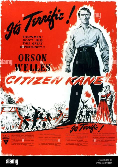 MOVIE POSTER CITIZEN KANE (1941 Stock Photo - Alamy