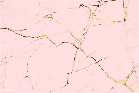 Pink and gold marble patterned background vector | free image by rawpixel.com / Aom Woraluck ...