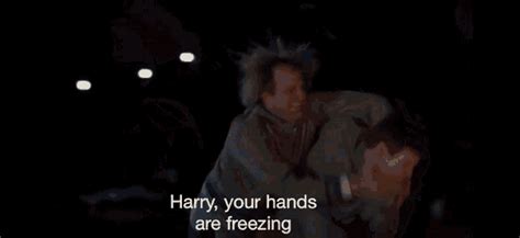 Dumbanddumber Harryyourhandsarefreezing GIF - Dumbanddumber ...