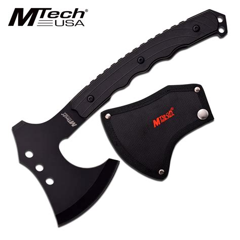 MTech Tactical Black Throwing Double Head Tomahawk Hatchet Axe