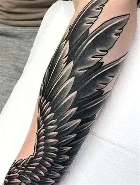 21 Unique Angel Wing Tattoo Ideas You Haven't Seen! | Fashionterest