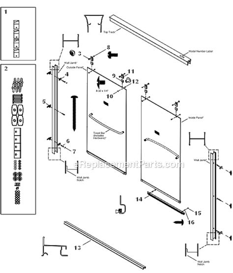 Replacement Parts For Sliding Shower Doors | Reviewmotors.co