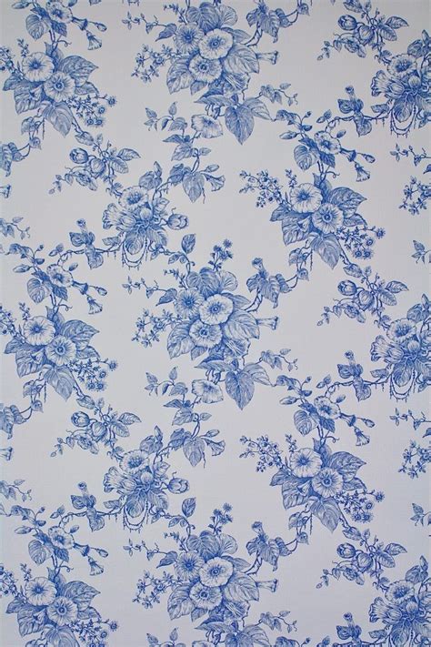 Blue floral background | Wallpapers vintage, Vintage wallpaper, Vintage ...