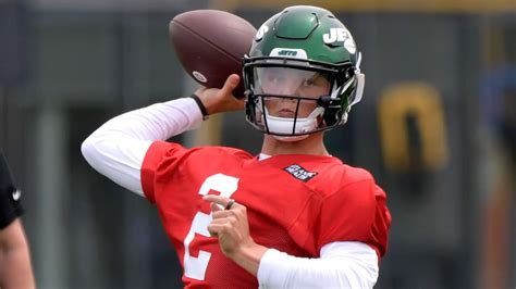 Jets rookie QB Zach Wilson: Starting job has 'got to be earned'