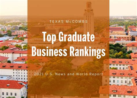 All McCombs MBA Programs Rise in U.S. News Rankings | by Texas McCombs | Texas McCombs News | Medium