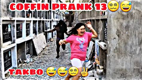 coffin prank 13.hahhaha laughtrip subra..takbo - YouTube