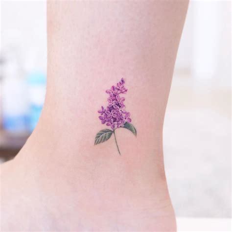 Lilac Flower Tattoo Designs | Best Flower Site