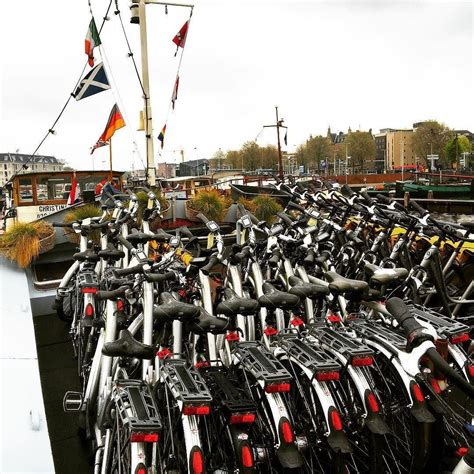 Ready for the bicycle tour! #boattour #amsterdam | Amsterdam hotel, Boat tours, Amsterdam