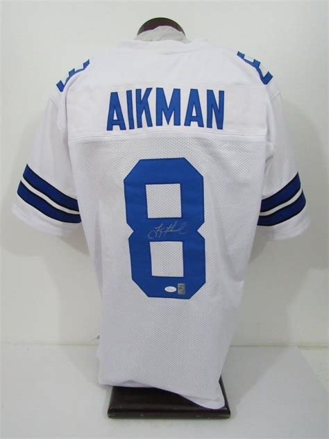 Troy Aikman Signed Cowboys Jersey (JSA Hologram & Aikman Hologram ...