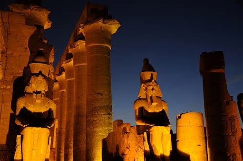 Luxor Temple Complex at Night (7) | Luxor and Karnak | Pictures | Egypt in Global-Geography