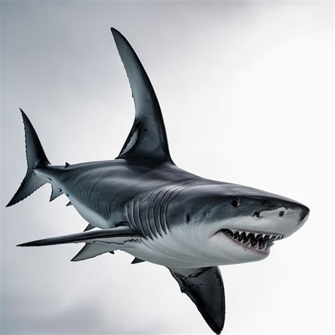 Premium AI Image | The Great White Shark A Fearsome Predator