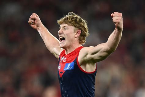 AFL news 2023: Jacob van Rooyen stars as Melbourne seals comeback win ...