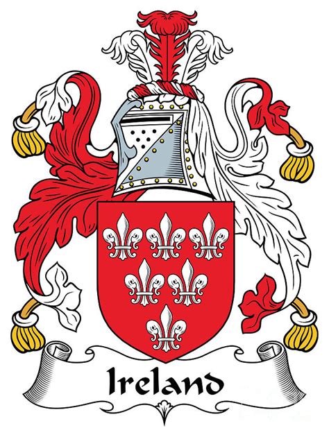 Ireland Coat of Arms Irish Digital Art by Heraldry